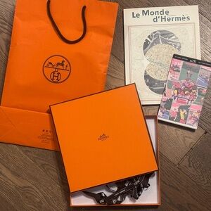 Hermes Gift Box with Ribbon